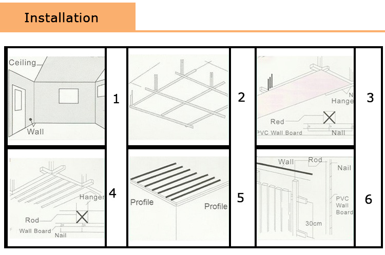 Waterproof Pvc Ceiling Board Pvc Ceiling Tile Panel Clear