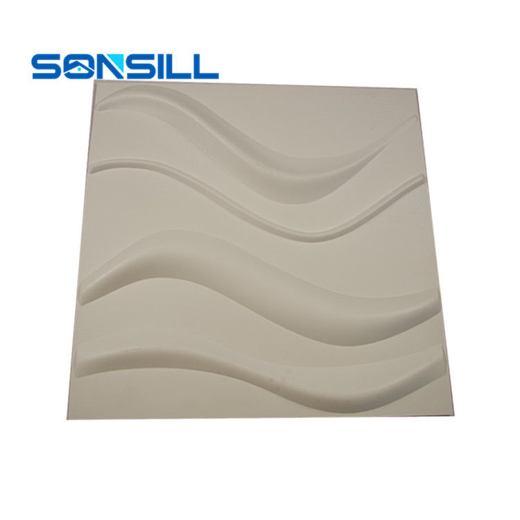 High quality pvc embossed 3d wall panels