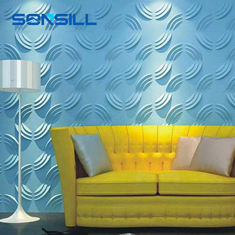 500*500 3d pvc wall panel, decorative pvc wall panels, home decor 3d wall panels, 3d pvc wall panels for office