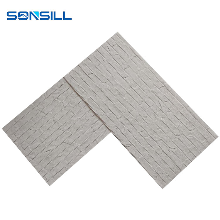 wallpaper stone, wallpaper stone design, water resistant flexible tile, waterproof soft panel