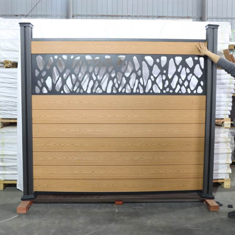 wpc fence panel outdoor， wpc garden fence， wpc fencing sets， garden fences wpc， wpc fence board
